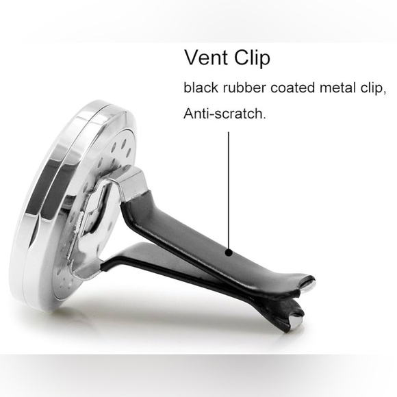 Aromatherapy Essential Oil Car Vent Diffuser | Refillable Air Freshener - Picture 5 of 7